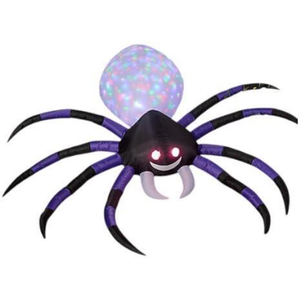 Hay & Harvest 10FT Inflatable Light Show Spider